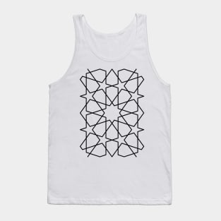 Design 240 from Islamic Geometric Design by Eric Broug by Thames & Hudson Tank Top